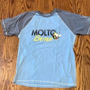 Walt Disney World Epcot Center Italia Molto Bene raglan sleeve top